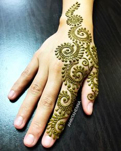 Simple Mehndi Design